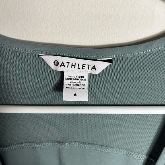 Athleta Expedition Dress Women's Size 6 Grey Blue Shorts Tennis Pickleball - Picture 2 of 8